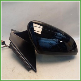 Specchio Specchietto Retrovisore Destro DX Nero Peugeot 3008 2 Serie 2020-2023 Smr Originale Usato