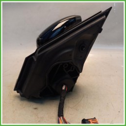 Specchio Specchietto Retrovisore Destro DX Nero Peugeot 3008 2 Serie 2020-2023 Smr Originale Usato