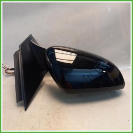 Specchio Specchietto Retrovisore Destro DX Nero Peugeot 3008 2 Serie 2020-2023 Smr Originale Usato