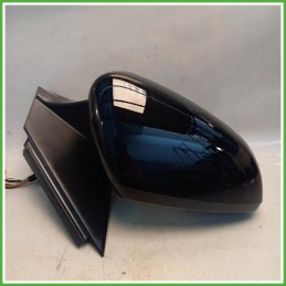 Specchio Specchietto Retrovisore Destro DX Nero Peugeot 3008 2 Serie 2020-2023 Smr Originale Usato