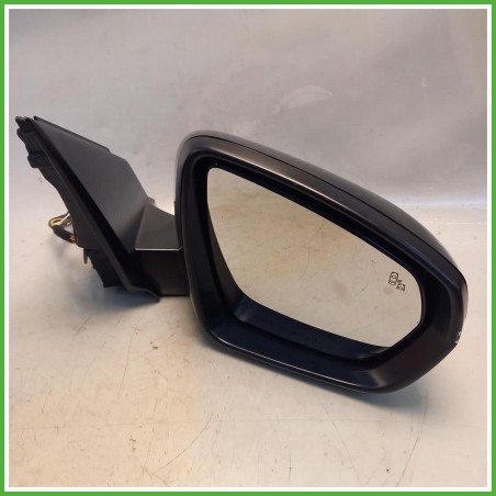 Specchio Specchietto Retrovisore Destro DX Nero Peugeot 3008 2 Serie 2020-2023 Smr Originale Usato