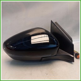 Specchio Specchietto Retrovisore Destro DX Nero Peugeot 3008 2 Serie 2020-2023 Smr Originale Usato