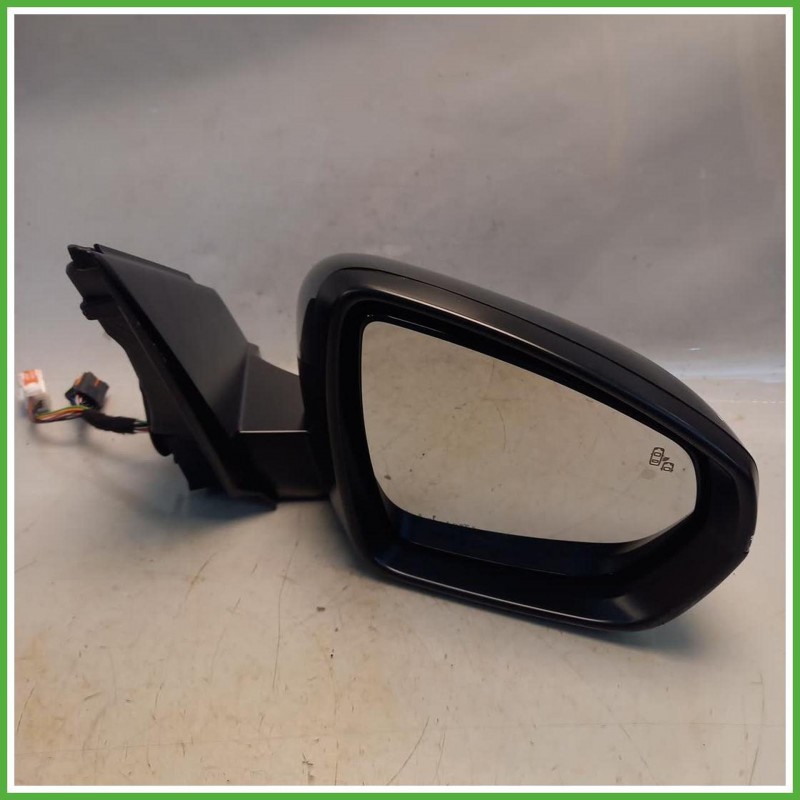 Specchio Specchietto Retrovisore Destro DX Nero Peugeot 3008 2 Serie 2020-2023 Smr Originale Usato
