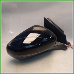 Specchio Specchietto Retrovisore Destro DX Nero Peugeot 3008 2 Serie 2020-2023 Smr Originale Usato
