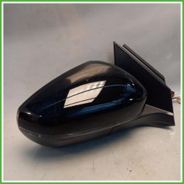 Specchio Specchietto Retrovisore Destro DX Nero Peugeot 3008 2 Serie 2020-2023 Smr Originale Usato
