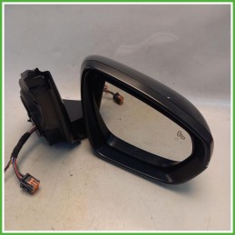 Specchio Specchietto Retrovisore Destro DX Nero Peugeot 3008 2 Serie 2020-2023 Smr Originale Usato