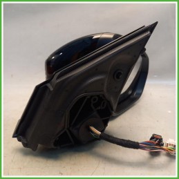 Specchio Specchietto Retrovisore Destro DX Nero Peugeot 3008 2 Serie 2020-2023 Smr Originale Usato