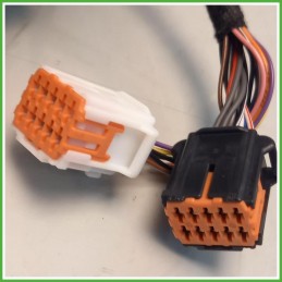 Specchio Specchietto Retrovisore Destro DX Nero Peugeot 3008 2 Serie 2020-2023 Smr Originale Usato