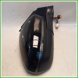Specchio Specchietto Retrovisore Destro DX Nero Peugeot 3008 2 Serie 2020-2023 Smr Originale Usato