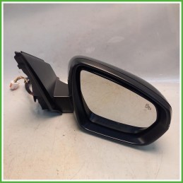 Specchio Specchietto Retrovisore Destro DX Nero Peugeot 3008 2 Serie 2020-2023 Smr Originale Usato