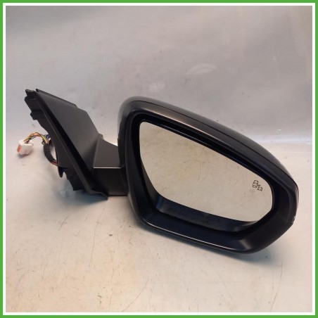 Specchio Specchietto Retrovisore Destro DX Nero Peugeot 3008 2 Serie 2020-2023 Smr Originale Usato