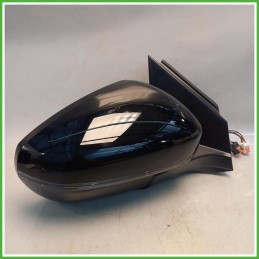 Specchio Specchietto Retrovisore Destro DX Nero Peugeot 3008 2 Serie 2020-2023 Smr Originale Usato