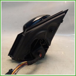Specchio Specchietto Retrovisore Destro DX Nero Peugeot 3008 2 Serie 2020-2023 Smr Originale Usato