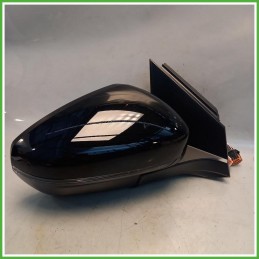 Specchio Specchietto Retrovisore Destro DX Nero Peugeot 3008 2 Serie 2020-2023 Smr Originale Usato