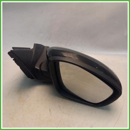Specchio Specchietto Retrovisore Destro DX Nero Peugeot 2008 2 Serie 2023 Ficosa Ficomirrors Originale Usato