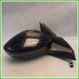 Specchio Specchietto Retrovisore Destro DX Nero Peugeot 2008 2 Serie 2023 Ficosa Ficomirrors Originale Usato