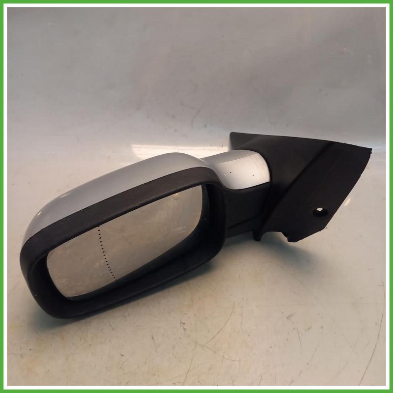 Specchio Specchietto Retrovisore Sinistro SX Grigio Renault Scenic 2 Serie 2005-2009 Schefenacker Originale Usato