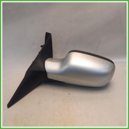Specchio Specchietto Retrovisore Sinistro SX Grigio Renault Scenic 2 Serie 2005-2009 Schefenacker Originale Usato