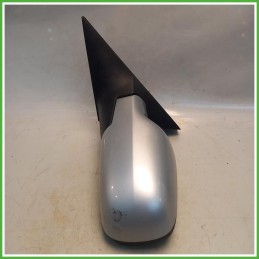 Specchio Specchietto Retrovisore Sinistro SX Grigio Renault Scenic 2 Serie 2005-2009 Schefenacker Originale Usato