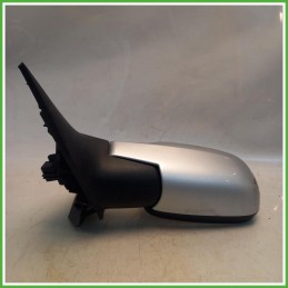 Specchio Specchietto Retrovisore Sinistro SX Grigio Renault Scenic 2 Serie 2005-2009 Schefenacker Originale Usato