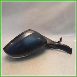 Specchio Specchietto Retrovisore Destro DX Grigio Peugeot 208 1 Serie 2015-2019 Ficosa Ficomirrors Originale Usato