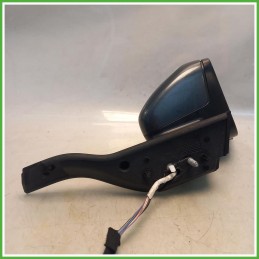 Specchio Specchietto Retrovisore Destro DX Grigio Peugeot 208 1 Serie 2015-2019 Ficosa Ficomirrors Originale Usato