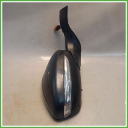 Specchio Specchietto Retrovisore Destro DX Grigio Peugeot 208 1 Serie 2015-2019 Ficosa Ficomirrors Originale Usato