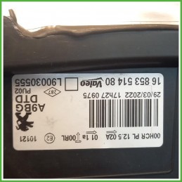 Faro Fanale Proiettore Destro DX Valeo L90030555 Peugeot 208 1 Serie 2015-2019 1685351480 Originale Usato