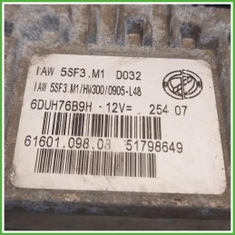 Centralina Motore Iniezione ECU Magneti Marelli IAW5SF3.M1 Fiat Grande Punto 1.2 Active 51798649 Benzina 2005-2010