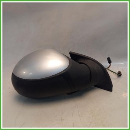 Specchio Specchietto Retrovisore Destro DX Grigio Citroen C3 1 Serie 2005-2009 Schefenacker Originale Usato