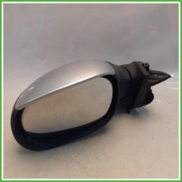 Specchio Specchietto Retrovisore Sinistro SX Grigio Citroen C3 1 Serie 2005-2009 Schefenacker Originale Usato