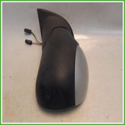 Specchio Specchietto Retrovisore Sinistro SX Grigio Citroen C3 1 Serie 2005-2009 Schefenacker Originale Usato