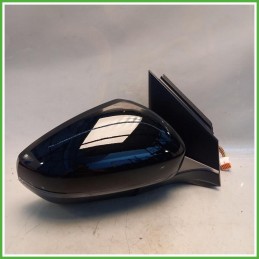 Specchio Specchietto Retrovisore Destro DX Nero Peugeot 3008 2 Serie 2020-2023 Smr Originale Usato