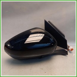Specchio Specchietto Retrovisore Destro DX Nero Peugeot 3008 2 Serie 2020-2023 Smr Originale Usato