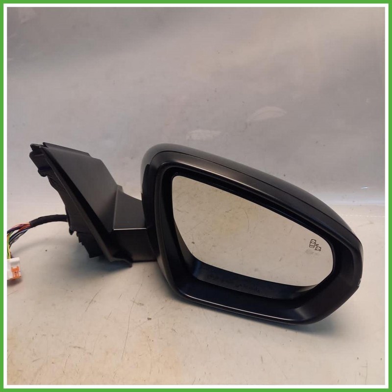 Specchio Specchietto Retrovisore Destro DX Nero Peugeot 3008 2 Serie 2020-2023 Smr Originale Usato