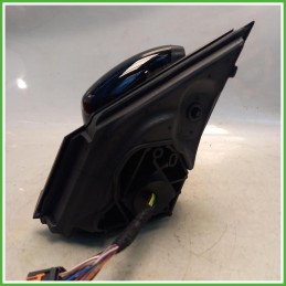 Specchio Specchietto Retrovisore Destro DX Nero Peugeot 3008 2 Serie 2020-2023 Smr Originale Usato
