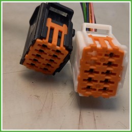 Specchio Specchietto Retrovisore Destro DX Nero Peugeot 3008 2 Serie 2020-2023 Smr Originale Usato