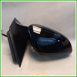 Specchio Specchietto Retrovisore Destro DX Nero Peugeot 3008 2 Serie 2020-2023 Smr Originale Usato