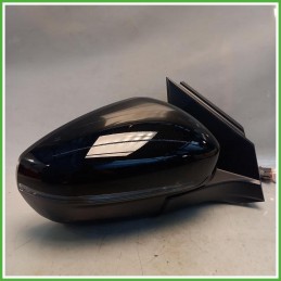 Specchio Specchietto Retrovisore Destro DX Nero Peugeot 3008 2 Serie 2020-2023 Smr Originale Usato