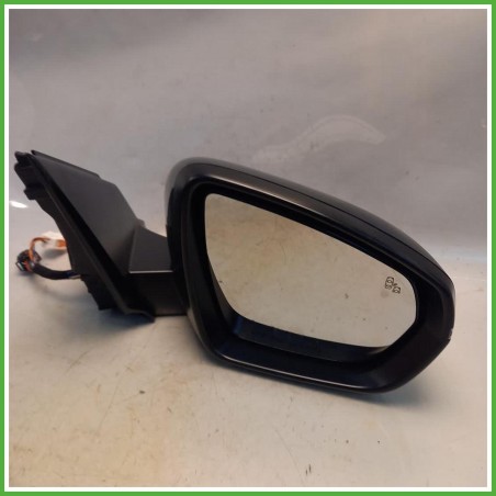 Specchio Specchietto Retrovisore Destro DX Nero Peugeot 3008 2 Serie 2020-2023 Smr Originale Usato