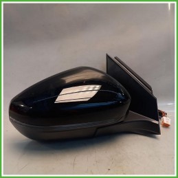 Specchio Specchietto Retrovisore Destro DX Nero Peugeot 3008 2 Serie 2020-2023 Smr Originale Usato