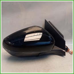 Specchio Specchietto Retrovisore Destro DX Nero Peugeot 3008 2 Serie 2020-2023 Smr Originale Usato