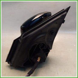 Specchio Specchietto Retrovisore Destro DX Nero Peugeot 3008 2 Serie 2020-2023 Smr Originale Usato