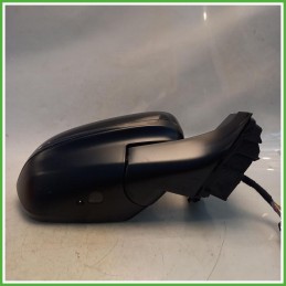 Specchio Specchietto Retrovisore Destro DX Nero Peugeot 3008 2 Serie 2020-2023 Smr Originale Usato