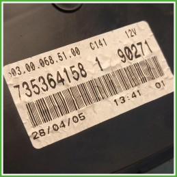 Quadro Strumenti Veglia Borletti 503.00.068.51.00 Fiat Idea 1.4 Active 16v. 735423080 2003-2008
