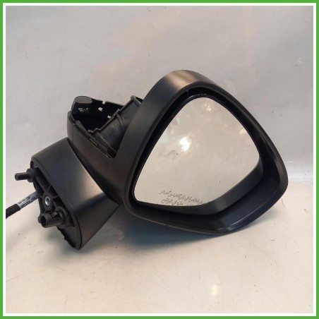 Specchio Specchietto Retrovisore Destro DX Nero Opel Crossland X 2020 Magna Originale Usato
