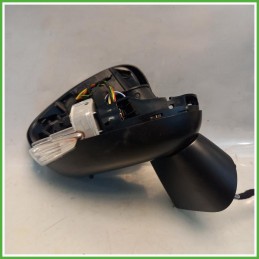 Specchio Specchietto Retrovisore Destro DX Nero Opel Crossland X 2020 Magna Originale Usato