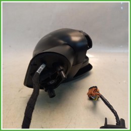 Specchio Specchietto Retrovisore Destro DX Nero Opel Crossland X 2020 Magna Originale Usato
