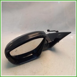Specchio Specchietto Retrovisore Sinistro SX Nero Peugeot 508 2 Serie 2023 Magna Originale Usato