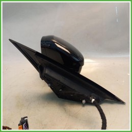 Specchio Specchietto Retrovisore Sinistro SX Nero Peugeot 508 2 Serie 2023 Magna Originale Usato